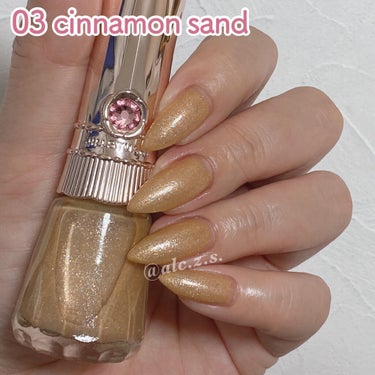 ネイルラッカー 03 cinnamon sand/JILL STUART/マニキュアの画像