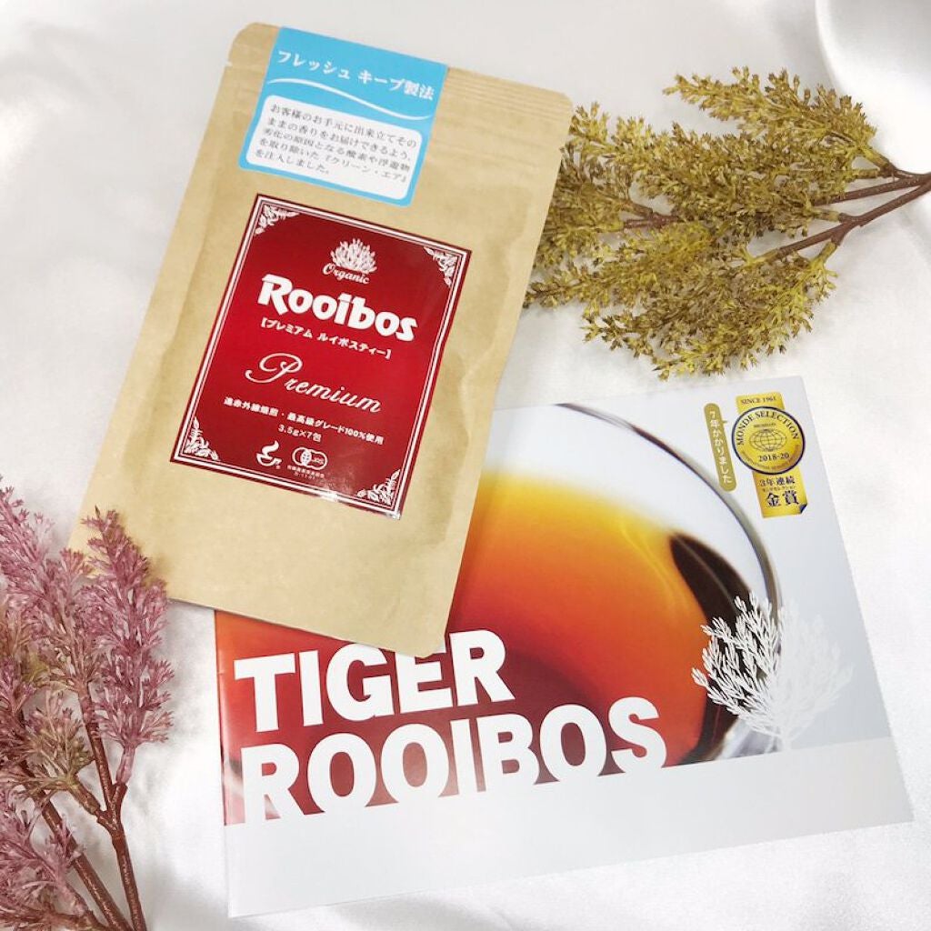 オーガニック 生葉ルイボスティー/タイガー/ドリンクを使ったクチコミ(1枚目)