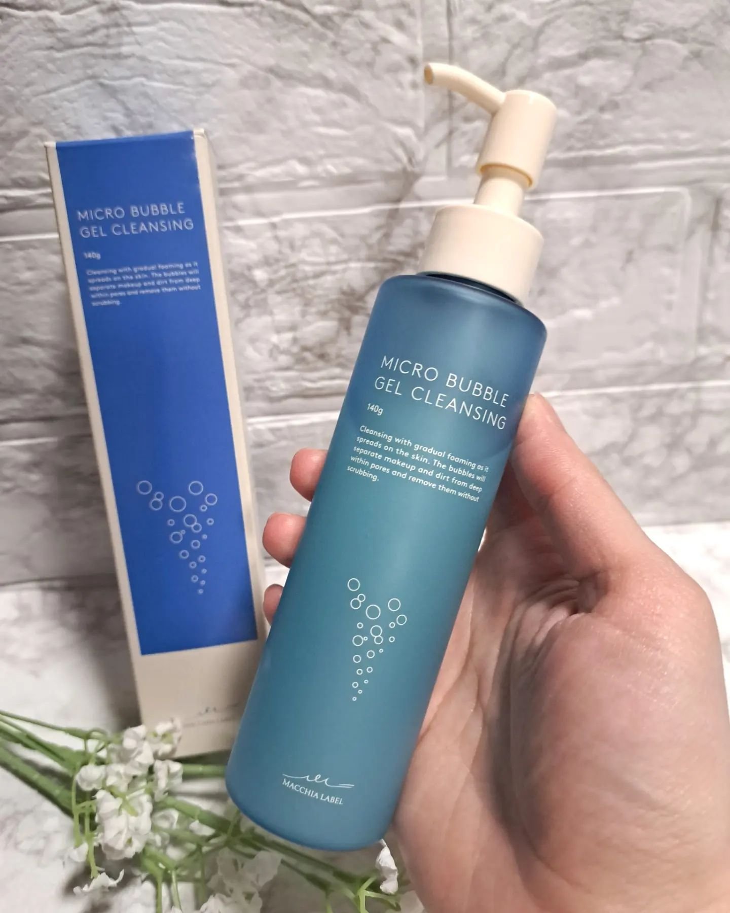 マイクロバブルジェルクレンジング/Macchia Label/クレンジングジェルを使ったクチコミ（2枚目）