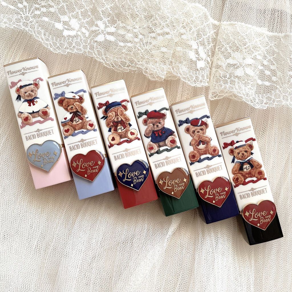 2020年冬新作口紅】ラブベアリップスティック｜FlowerKnowsの口コミ