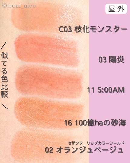 リップモンスター クリアトーン/KATE/口紅を使ったクチコミ(7枚目)