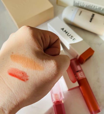 スキンチューンファンデーション/AMUSE/リキッドファンデーションを使ったクチコミ(3枚目)