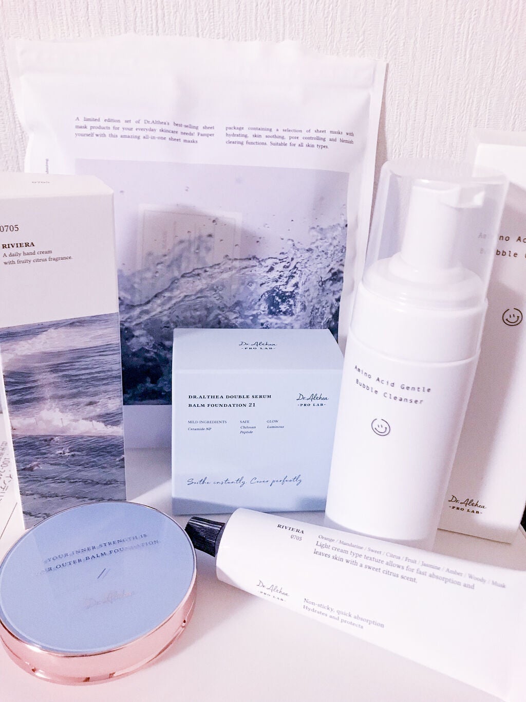 ダブル セラム バーム ファンデーション/Dr.Althea/クリーム・エマルジョンファンデーションを使ったクチコミ(1枚目)