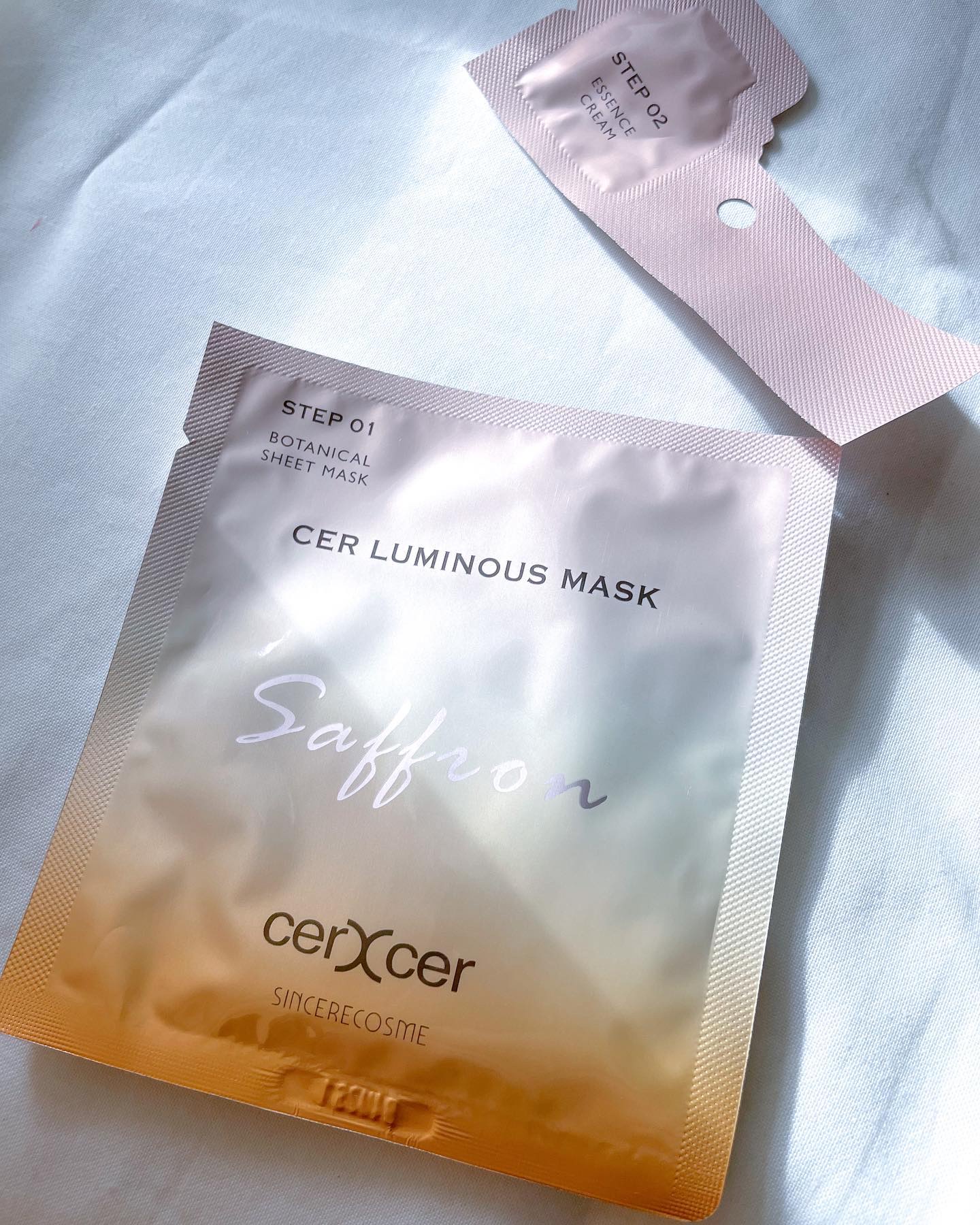 ルミナスマスク   (ケアクリーム付き) /cerXcer/シートマスク・パックを使ったクチコミ（3枚目）