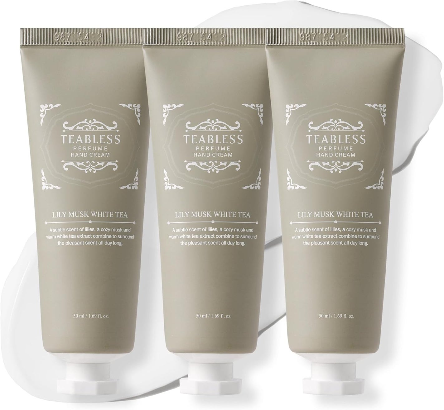 パフュームハンドクリーム リリームスクホワイトティーの香り TEABLESS
