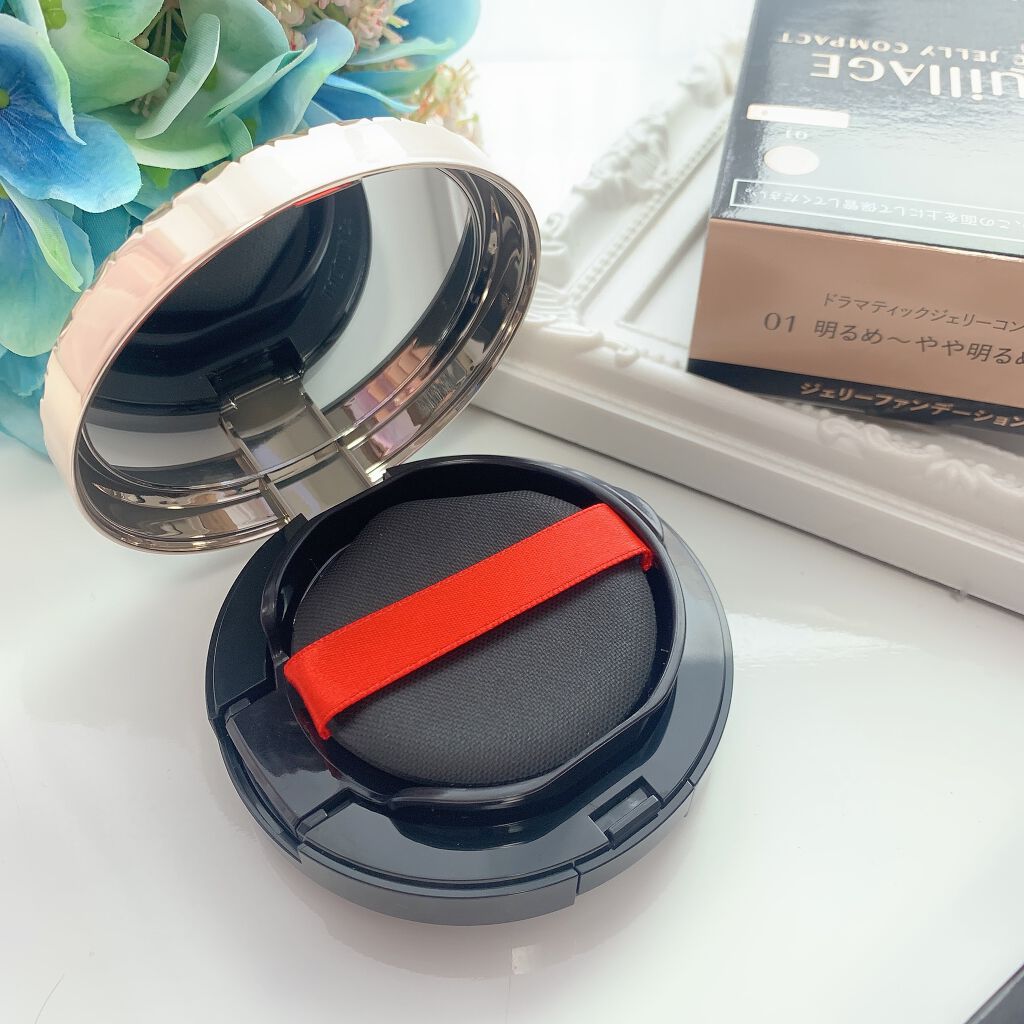 ドラマティックジェリーコンパクト/マキアージュ/クッションファンデーションを使ったクチコミ(7枚目)
