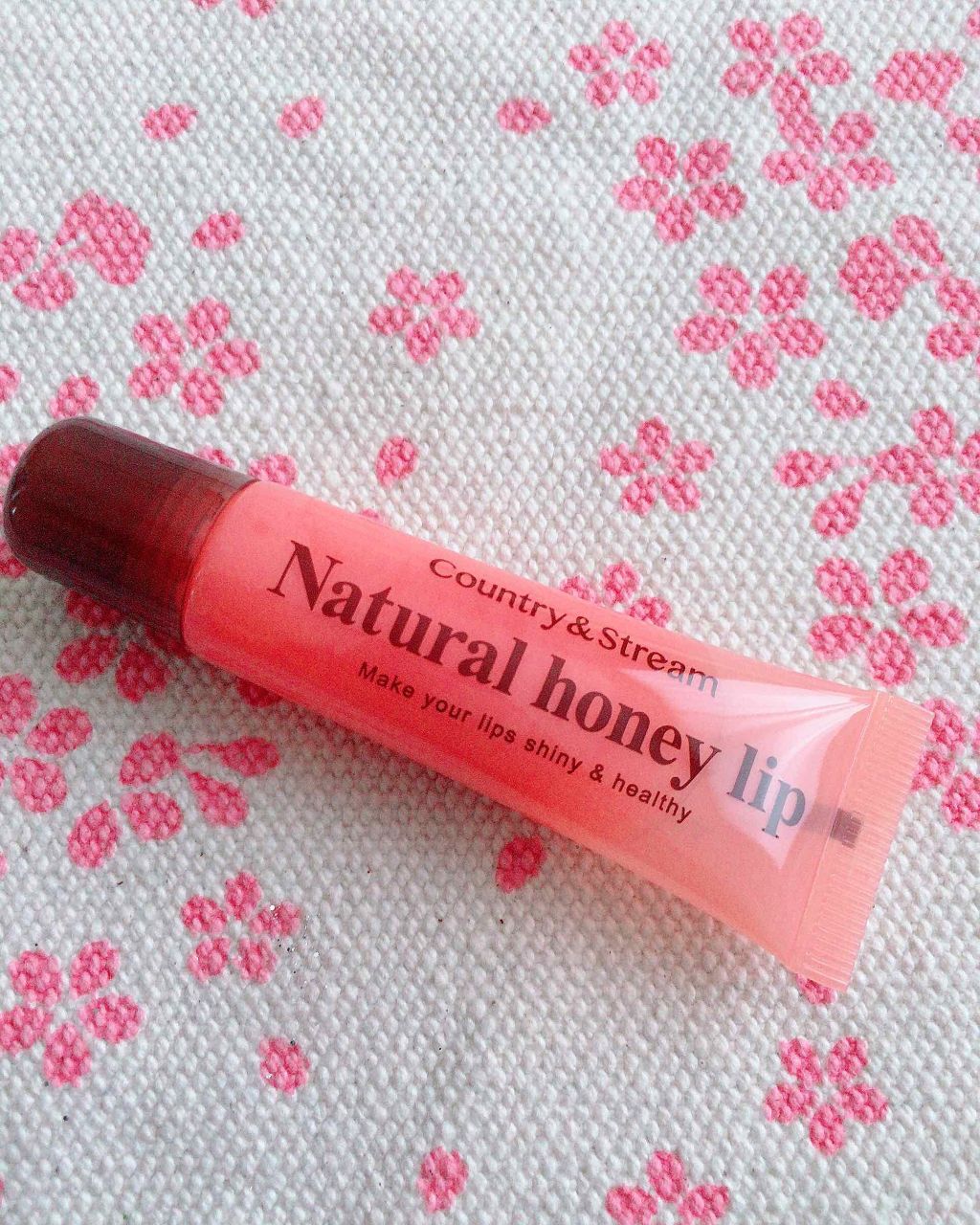 ハニーフルリップ もも色ボリューム/カントリー&ストリーム/リップ美容液を使ったクチコミ（3枚目）