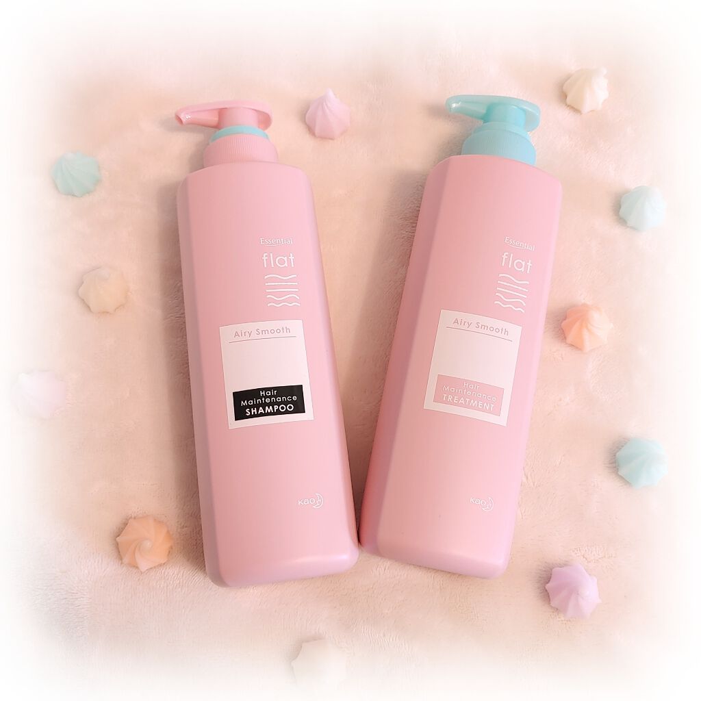 エアリースムースシャンプー/トリートメント/エッセンシャル flat/シャンプー・コンディショナーを使ったクチコミ(1枚目)