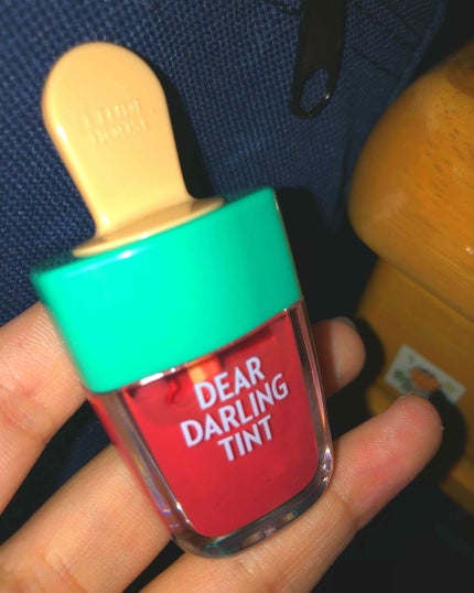 ディアダーリン ウォータージェルティント (アイスティント)/ETUDE/口紅を使ったクチコミ(1枚目)