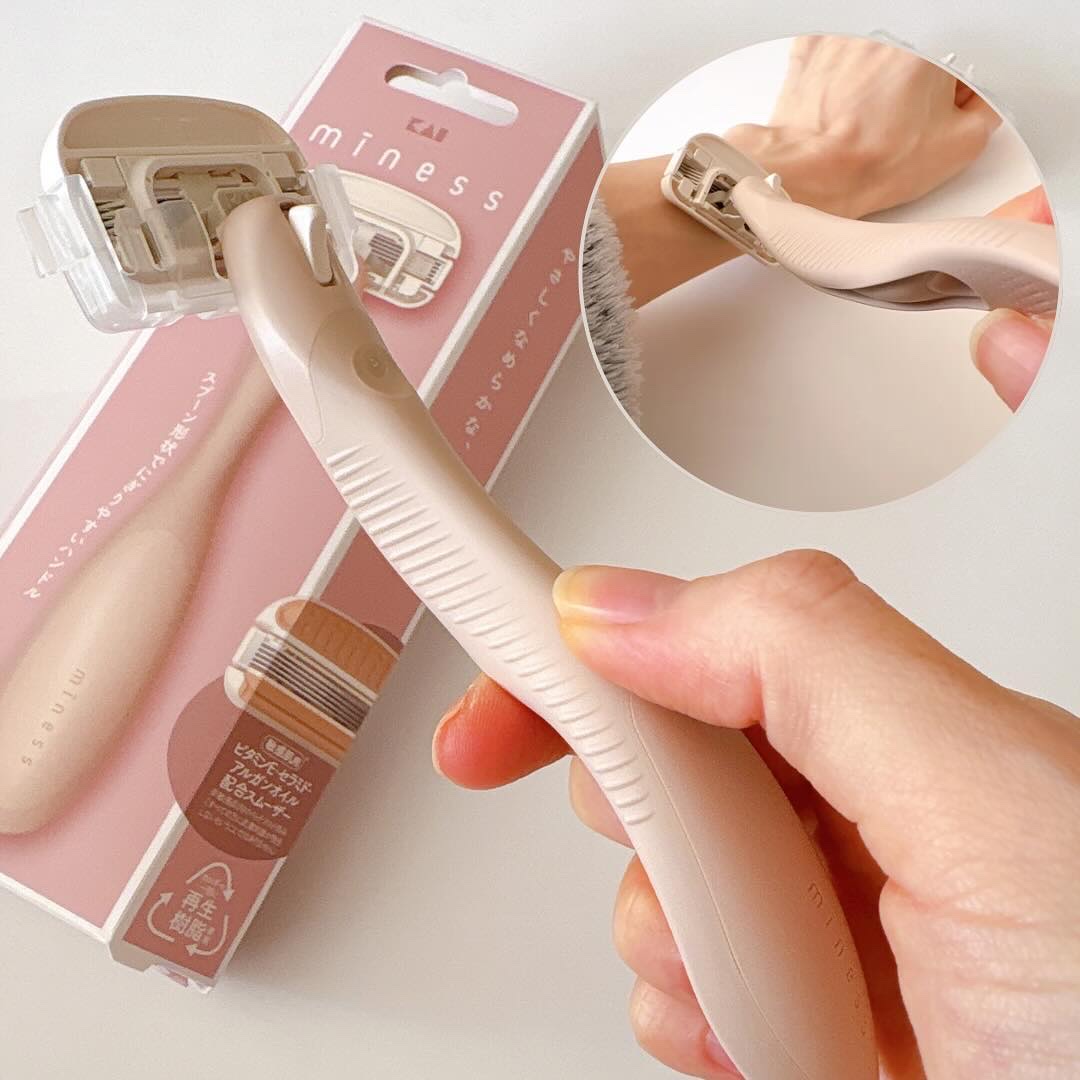 miness わき用カミソリ/貝印/シェーバーを使ったクチコミ（3枚目）