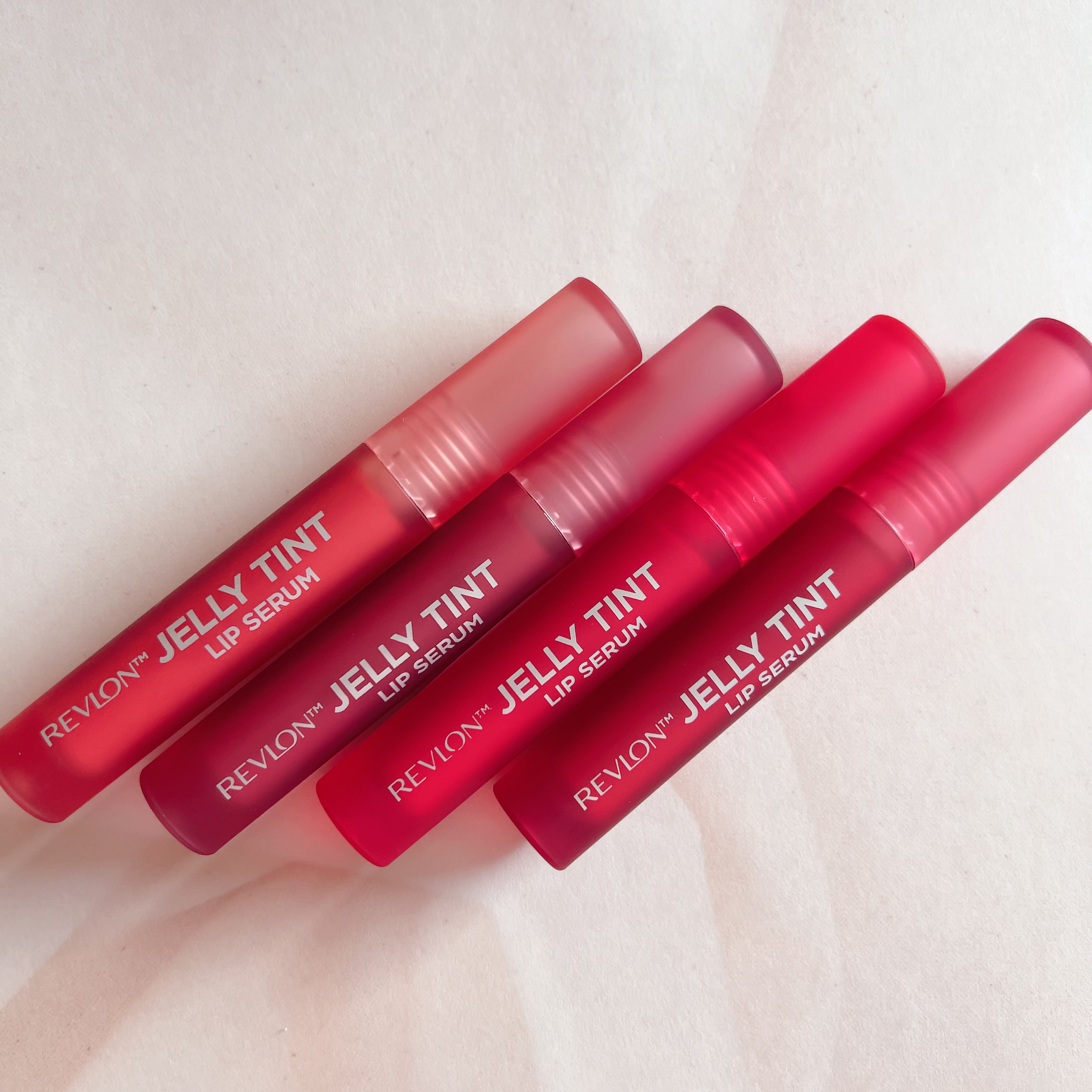 レブロン ジェリー ティント リップ セラム 006 パーシモン/REVLON/リップティントを使ったクチコミ（2枚目）