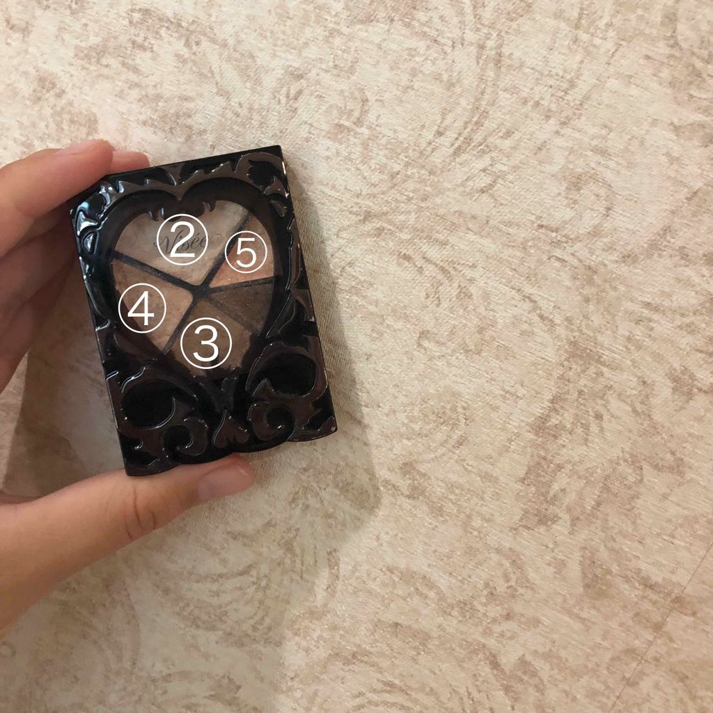 シャドーカスタマイズ/MAJOLICA MAJORCA/単色アイシャドウを使ったクチコミ（2枚目）