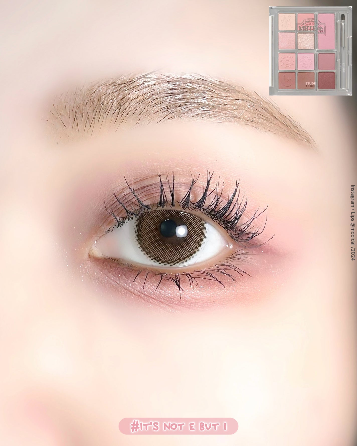 マイベストトーンアイパレット/ETUDE/アイシャドウパレットを使ったクチコミ(4枚目)