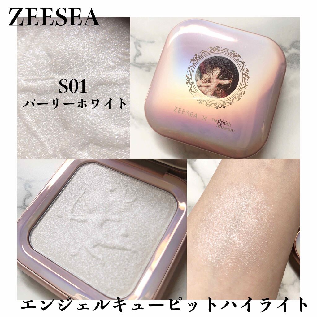 Zeeseaｘ大英博物館 エンジェルangelハイライトフェイスパウダー Zeeseaの口コミ 優勝キラキラ Zeese By あゆみ 脂性肌 30代前半 Lips