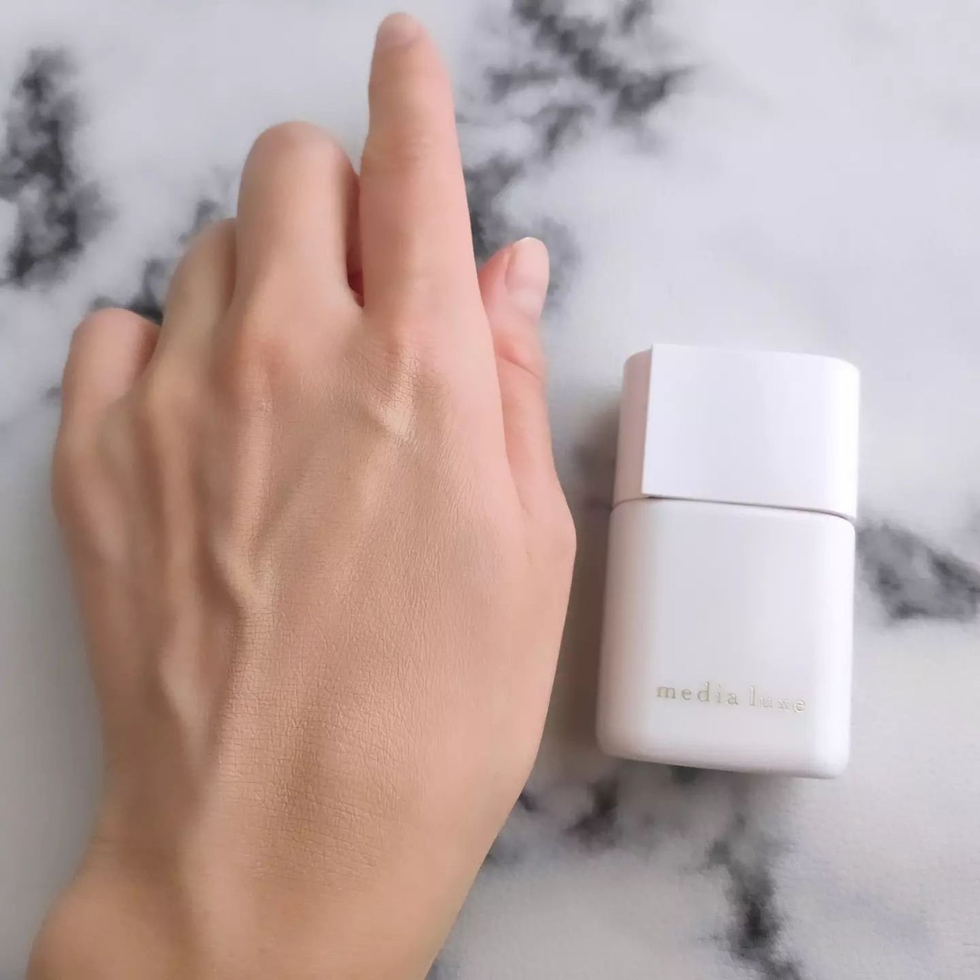 リキッドファンデーション/media luxe/リキッドファンデーションを使ったクチコミ(4枚目)
