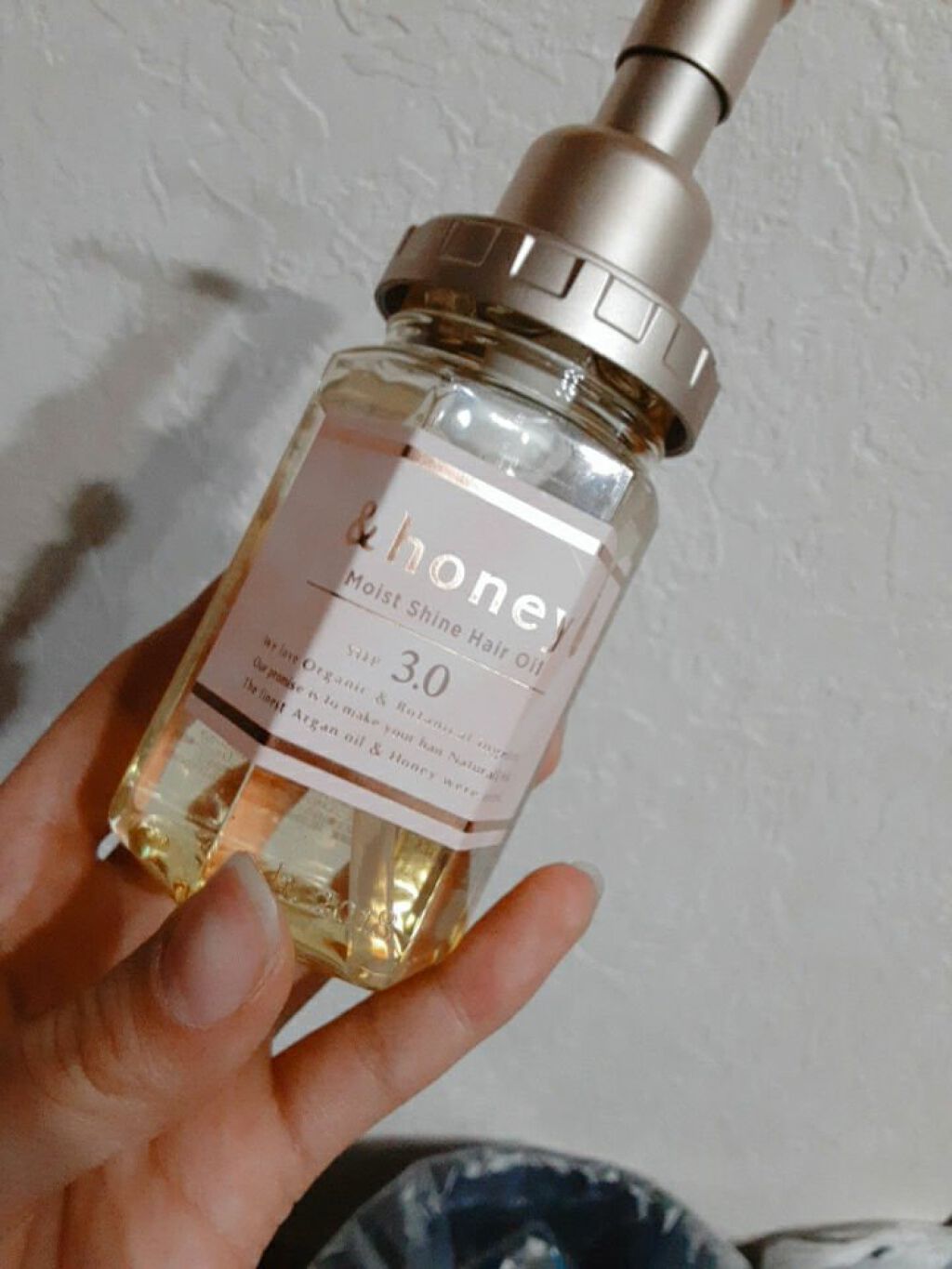 モイストシャイン ヘアオイル3.0/&honey/ヘアオイルを使ったクチコミ（1枚目）