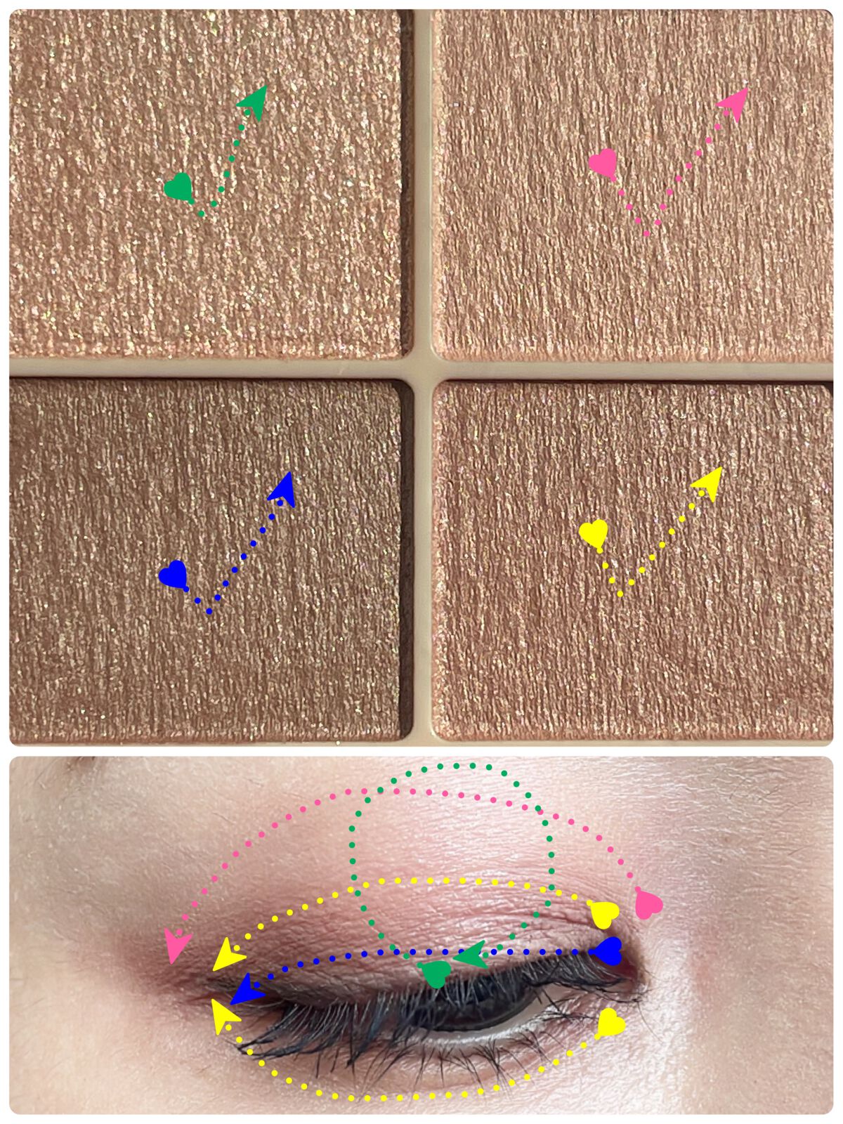 シルキースフレアイズ（マットタイプ）/キャンメイク/アイシャドウパレットを使ったクチコミ（3枚目）