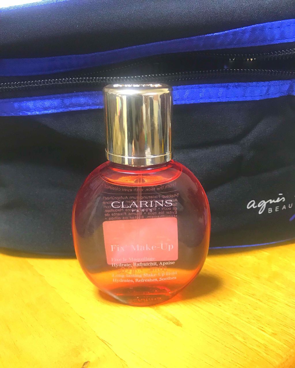 フィックス メイクアップ/CLARINS/ミスト状化粧水を使ったクチコミ(1枚目)