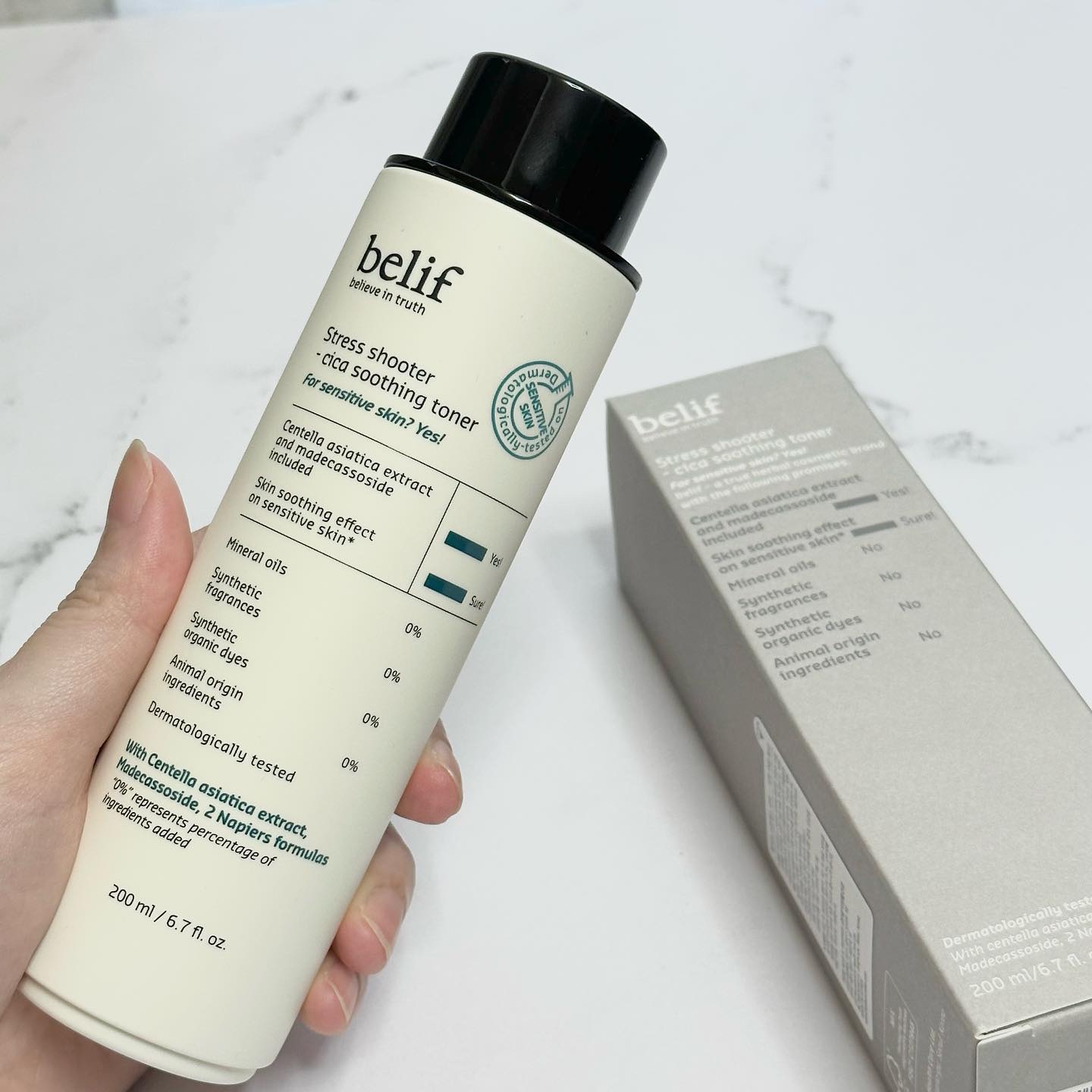 ストレスシューターシカスージングトナー /belif/化粧水を使ったクチコミ（1枚目）