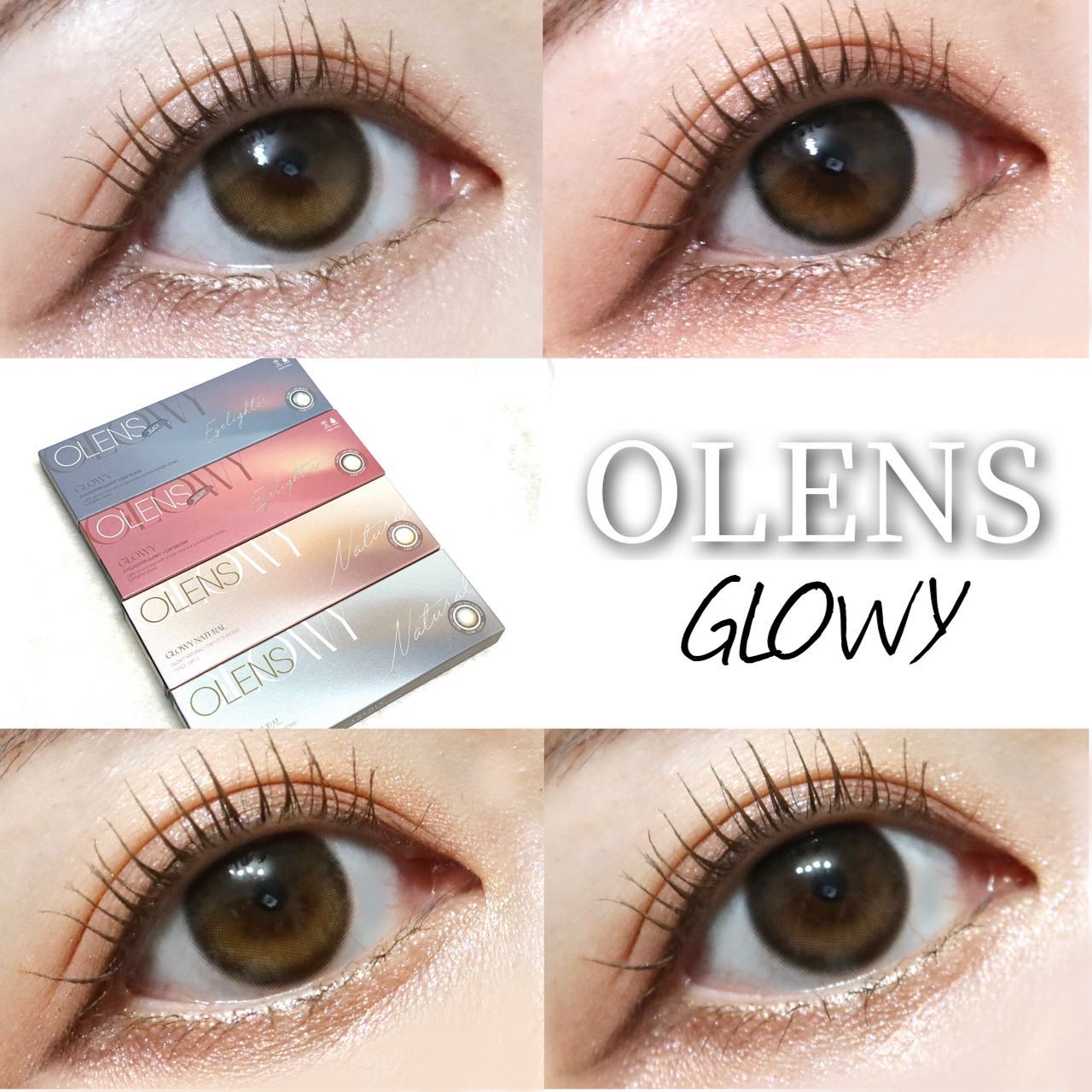 Glowy 1day/OLENS/ワンデー（１DAY）カラコンを使ったクチコミ（1枚目）