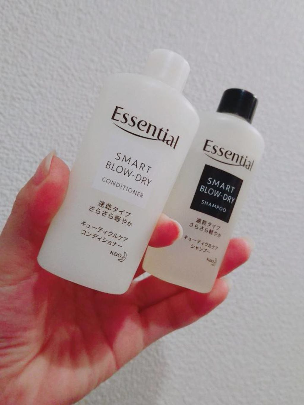 さらさら速乾 シャンプー／コンディショナー/エッセンシャル/市販シャンプーを使ったクチコミ（1枚目）