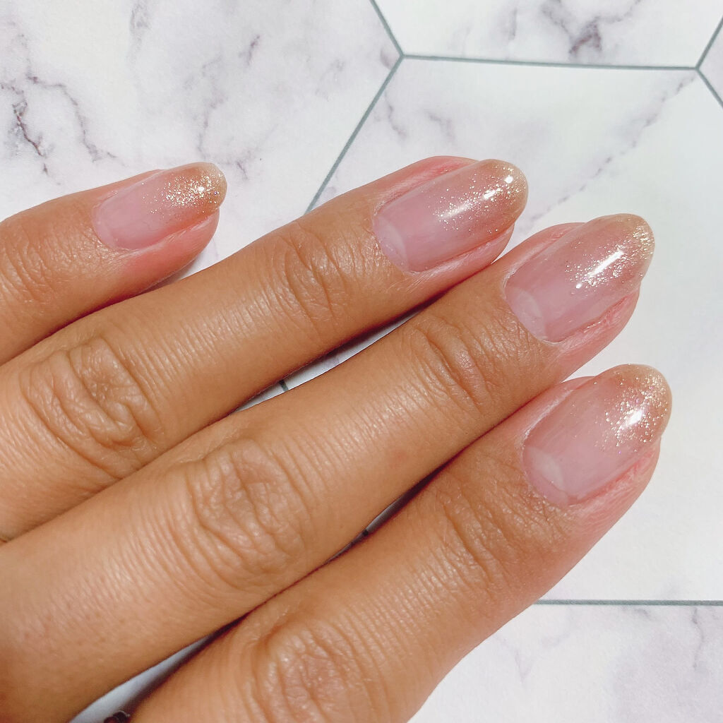 ジェルネイル（ライト対応）/セリア/ジェルネイルを使ったクチコミ（2枚目）