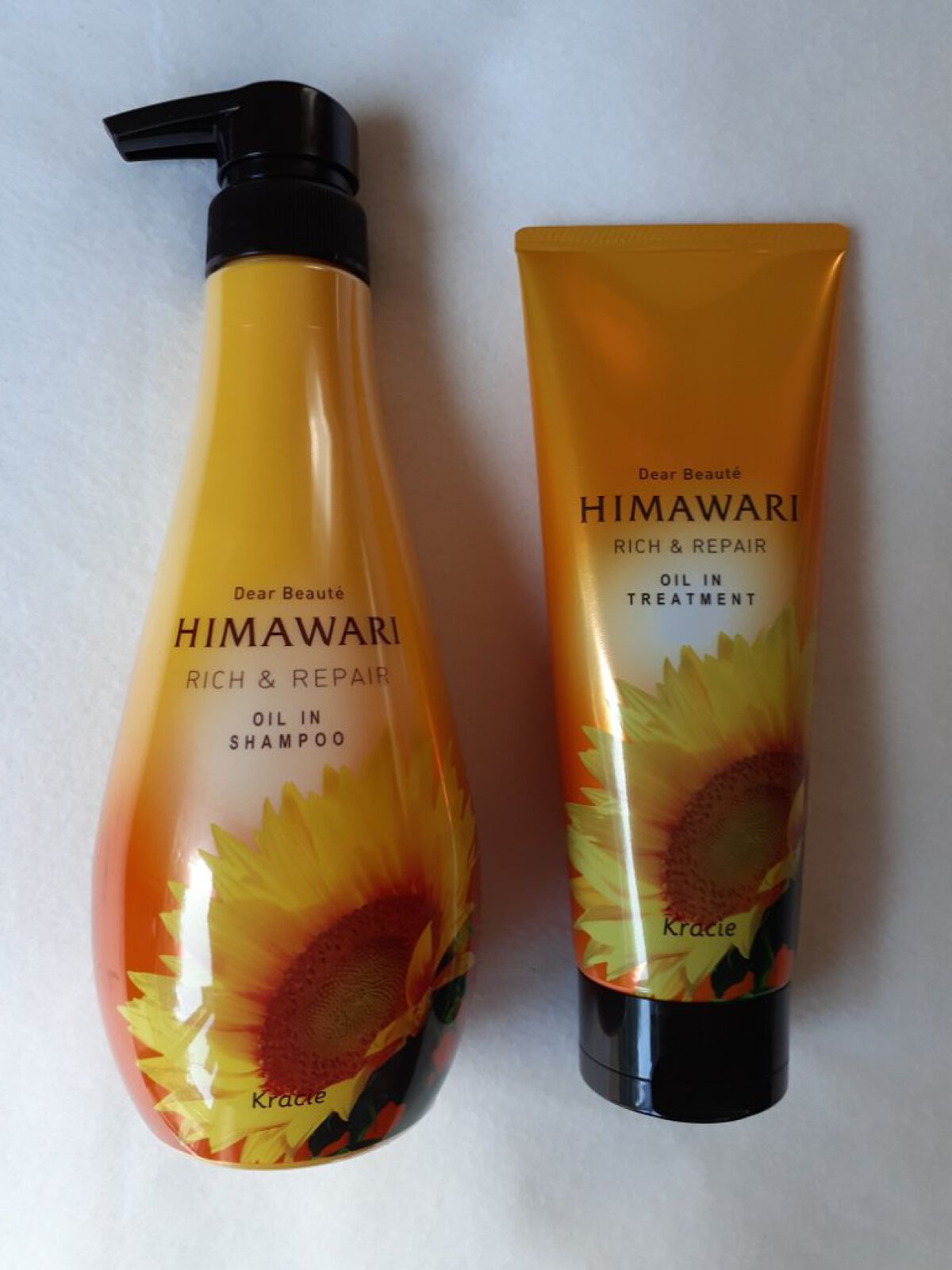 オイルインシャンプー／オイルインコンディショナー（リッチ＆リペア）/ディアボーテ/市販シャンプーを使ったクチコミ（1枚目）