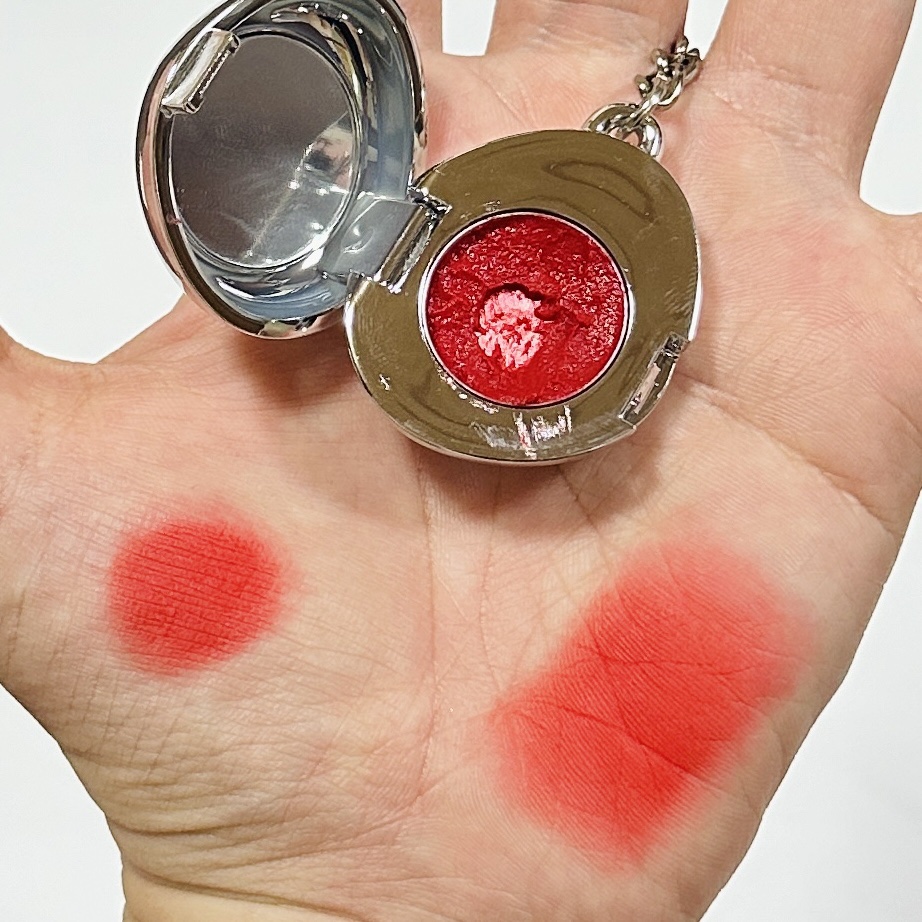 リップアンドチーク ブラーリープリンポット CR05 ガールズ/fwee/口紅を使ったクチコミ（2枚目）