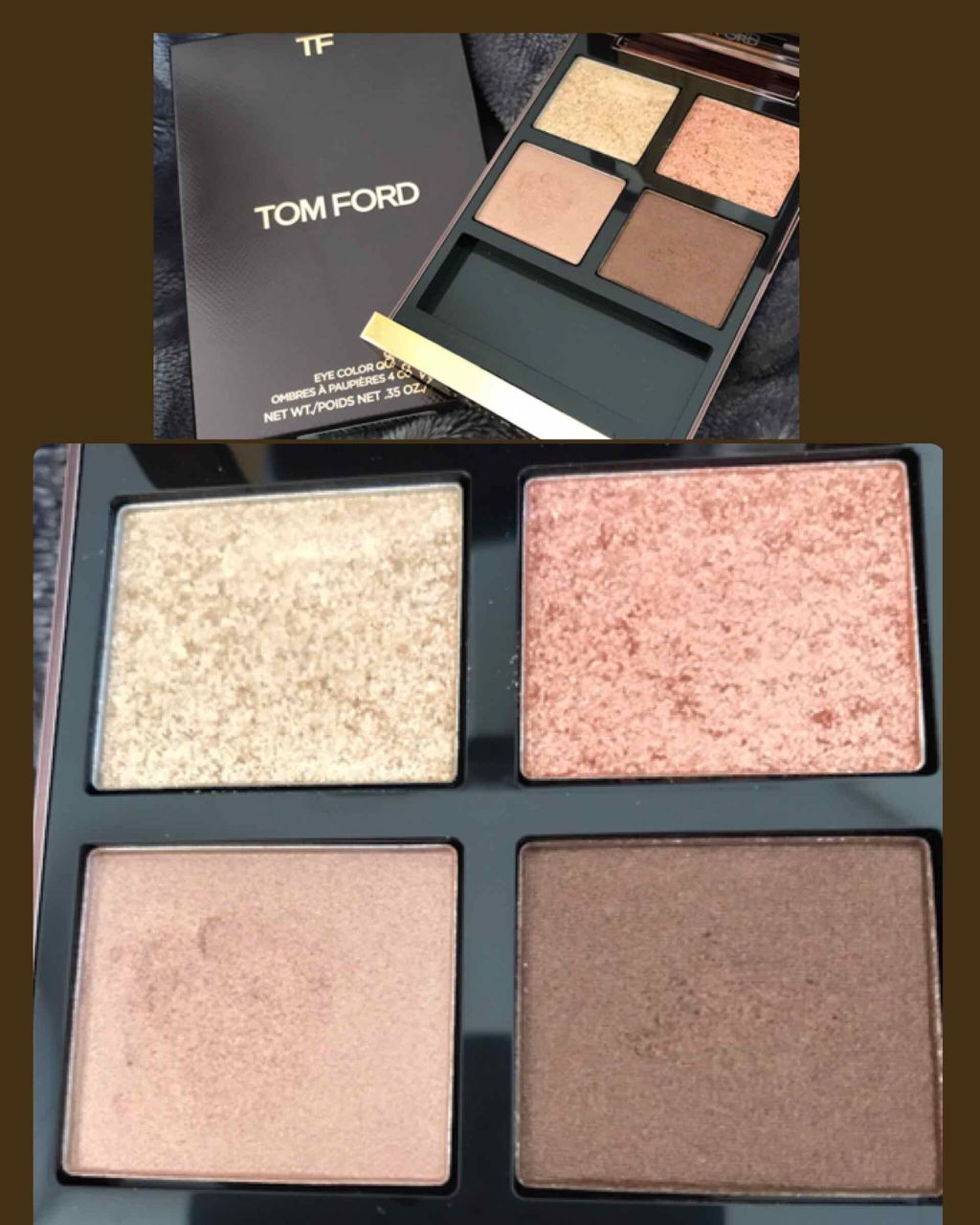 アイ カラー クォード/TOM FORD BEAUTY/アイシャドウパレットを使ったクチコミ（1枚目）