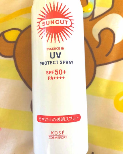 日やけ止め透明スプレー 無香料/サンカット®/日焼け止めミスト・スプレーを使ったクチコミ(1枚目)