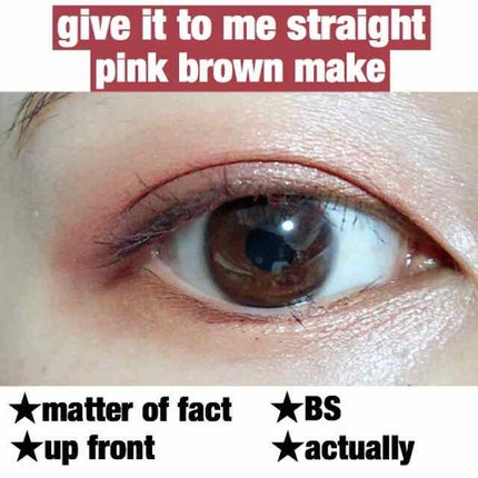 Give It To Me Straight/ColourPop/アイシャドウパレットを使ったクチコミ(1枚目)