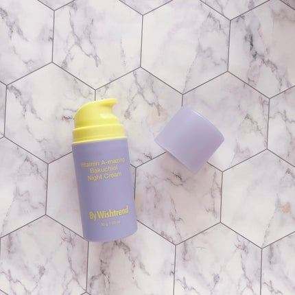 ビタミンA-mazingバクチオールナイトクリーム/By Wishtrend/フェイスクリームを使ったクチコミ(2枚目)