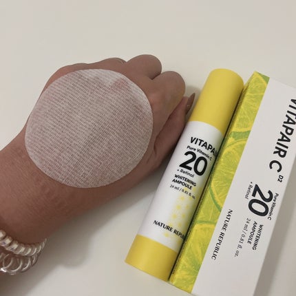 ビタペアC ビタレチ美容液/ネイチャーリパブリック/美容液を使ったクチコミ(7枚目)