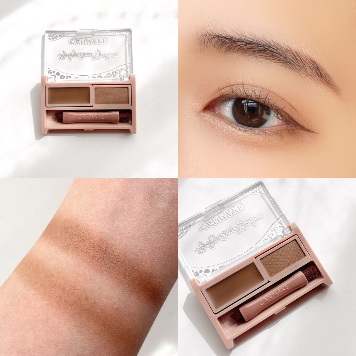 スタイリングデュアルアイブロウ/キャンメイク/アイブロウを使ったクチコミ(5枚目)