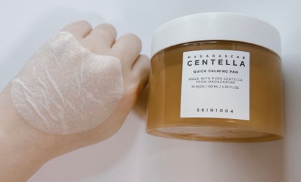 センテラ クイックカーミングパッド/SKIN1004/トナーパッドを使ったクチコミ(2枚目)