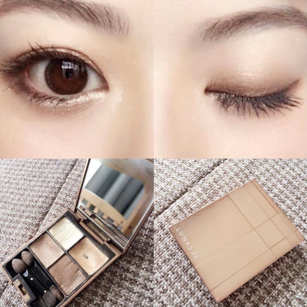 スリーディメンショナルアイズ/LUNASOL/アイシャドウパレットを使ったクチコミ(1枚目)