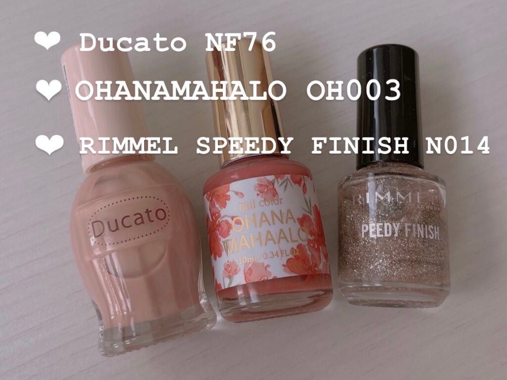 もも on LIPS 「女の子らしくて可愛いネイルを紹介します♩¨̮スクエアはじめて挑..」(3枚目)