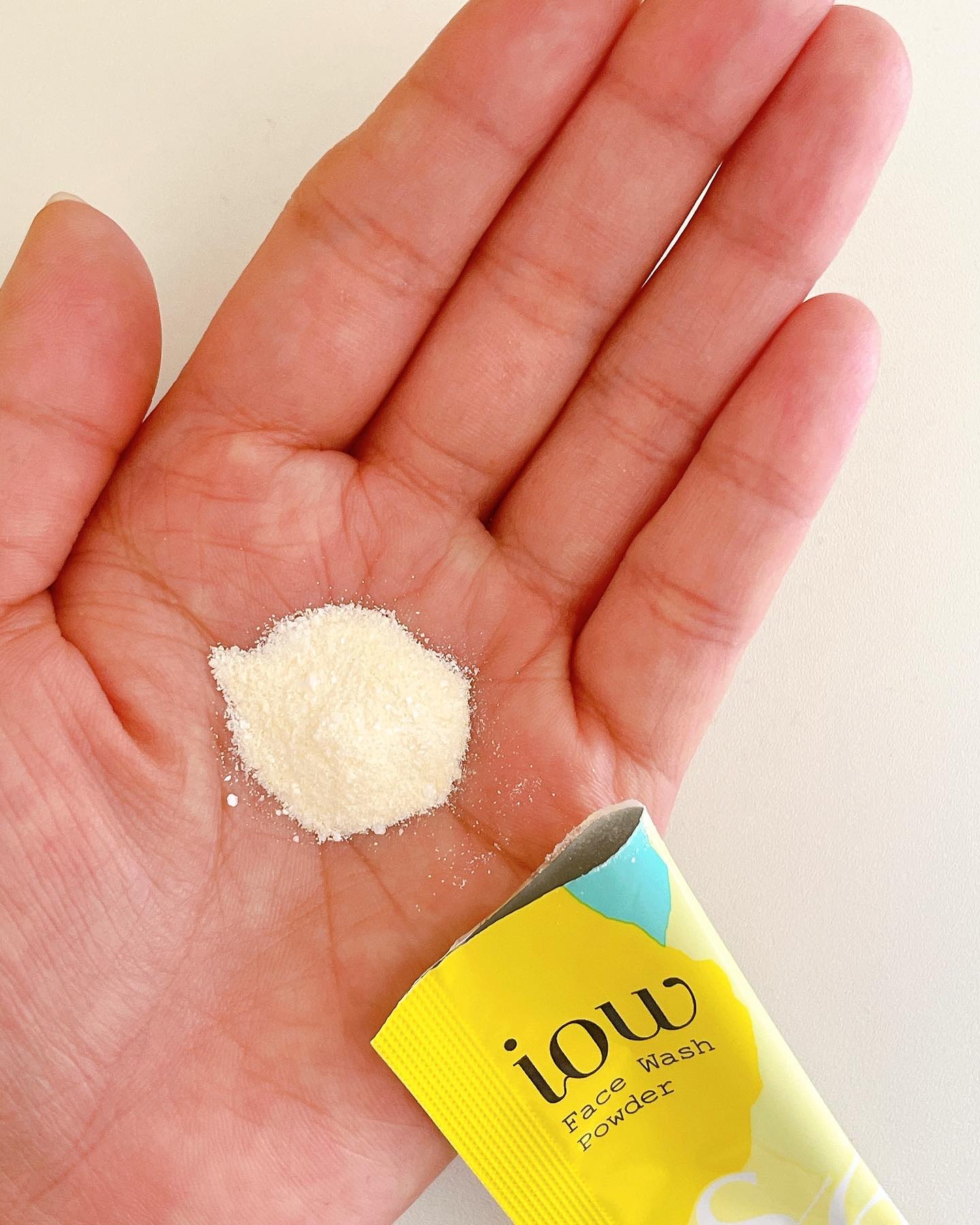 SF洗顔パウダー/iow/洗顔パウダーを使ったクチコミ（2枚目）