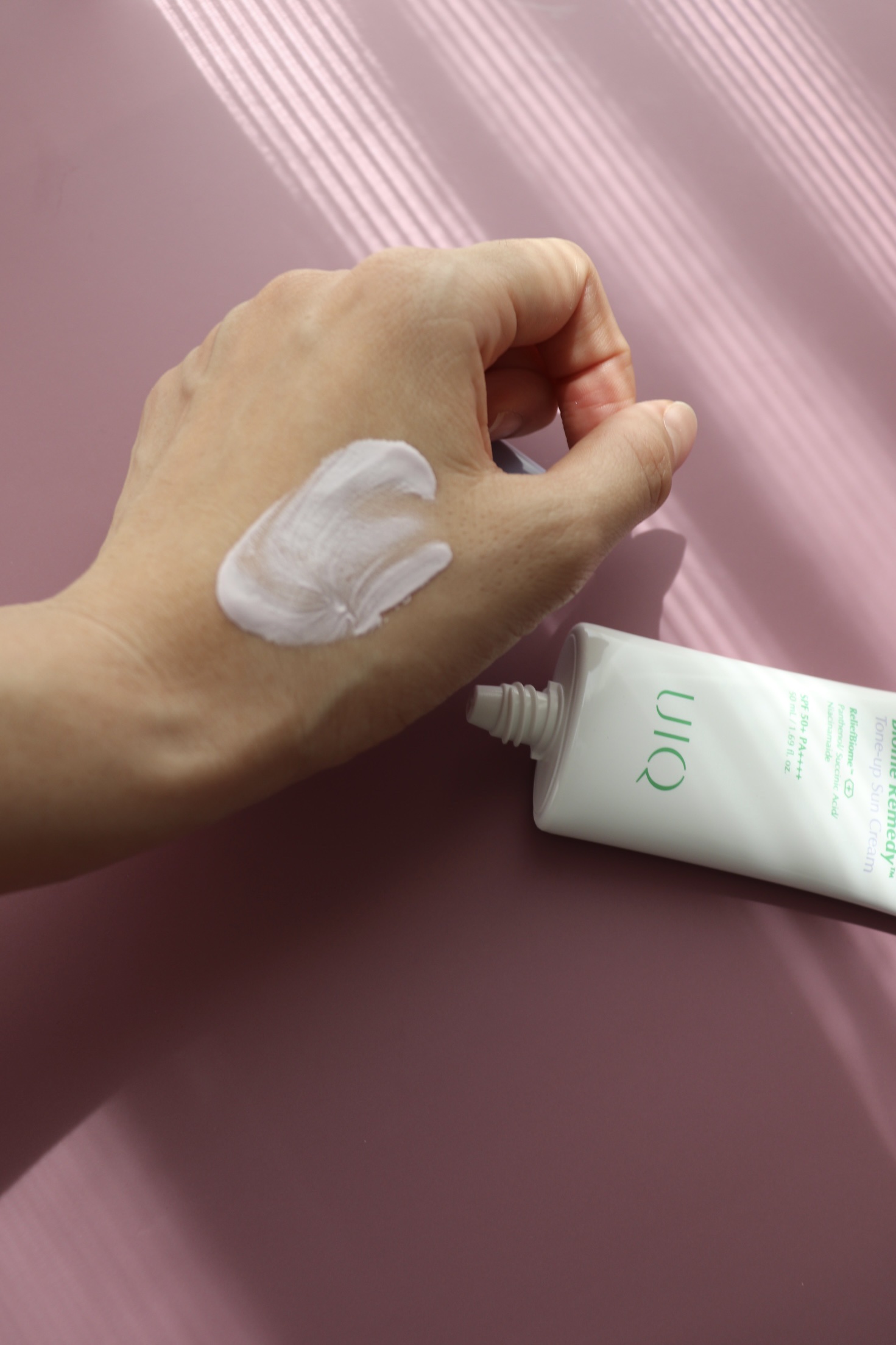 バイオームレメディパープルトーンアップUVクリーム/UIQ/日焼け止めクリームを使ったクチコミ（3枚目）