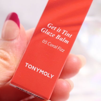 ゲットイットティントグレーズバーム/TONYMOLY/リップティントを使ったクチコミ(10枚目)
