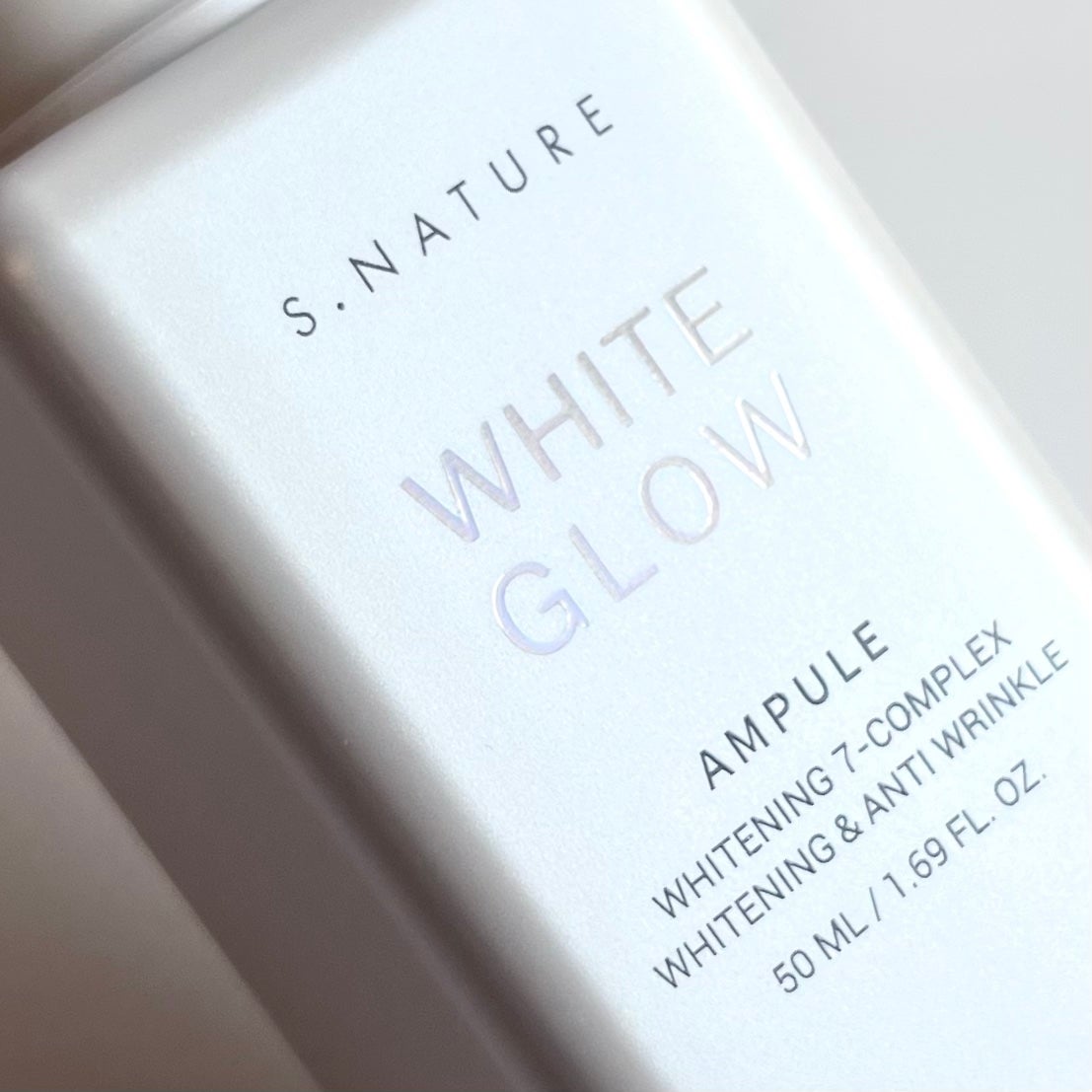 ホワイトグロウアンプル/S.NATURE/美容液を使ったクチコミ(1枚目)