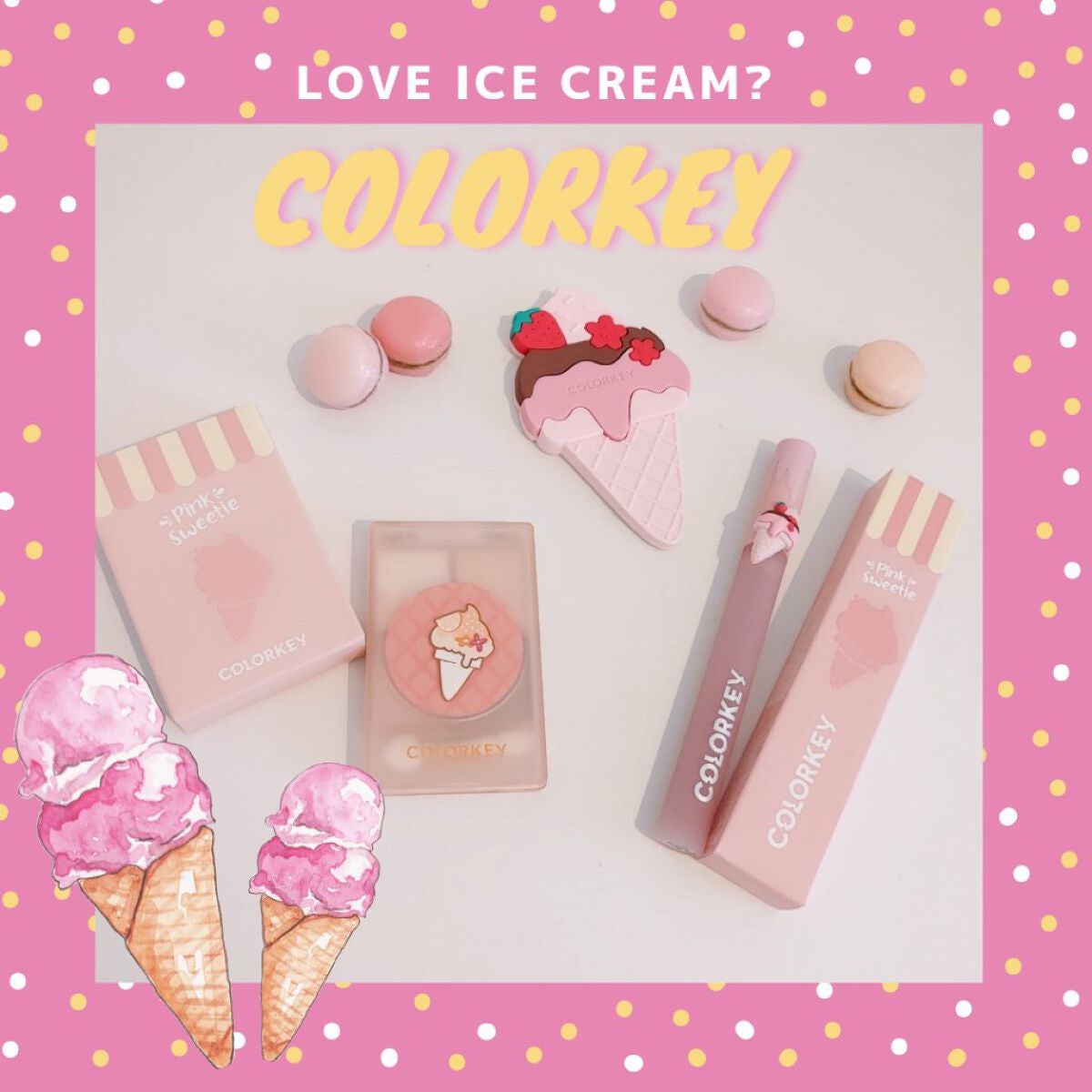 四色アイシャドウパレット/COLORKEY/アイシャドウパレットを使ったクチコミ(1枚目)