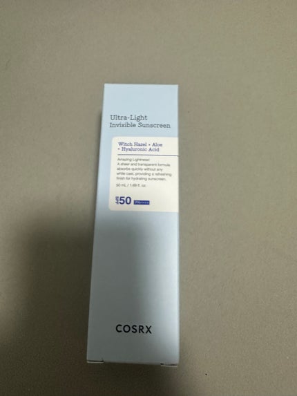 ウルトラライト透明UVクリーム/COSRX/日焼け止めクリームを使ったクチコミ(2枚目)