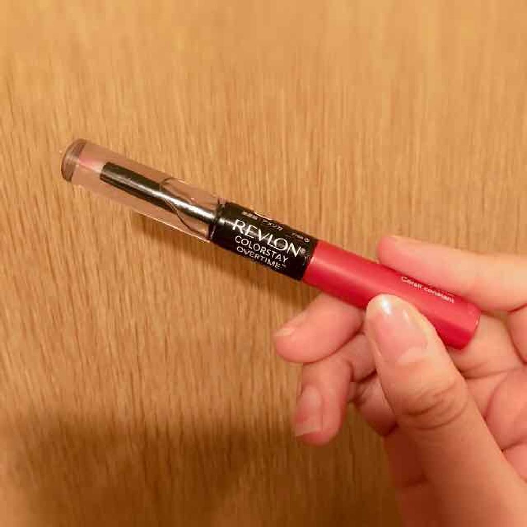 カラーステイ オーバータイム リップカラー/REVLON/リップグロスを使ったクチコミ(1枚目)