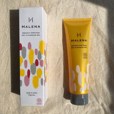 HALENA オーガニックホットクレンジングジェルのクチコミ「HALENA
オーガニックホットクレンジングジェル
﻿
100%天然由来成分で作られているク.....」（2枚目）