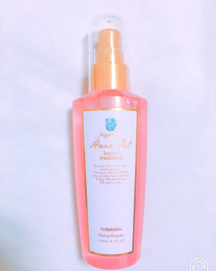 フレグランス ヘアオイル マリアリゲル/フェルナンダ/ヘアオイルを使ったクチコミ(1枚目)