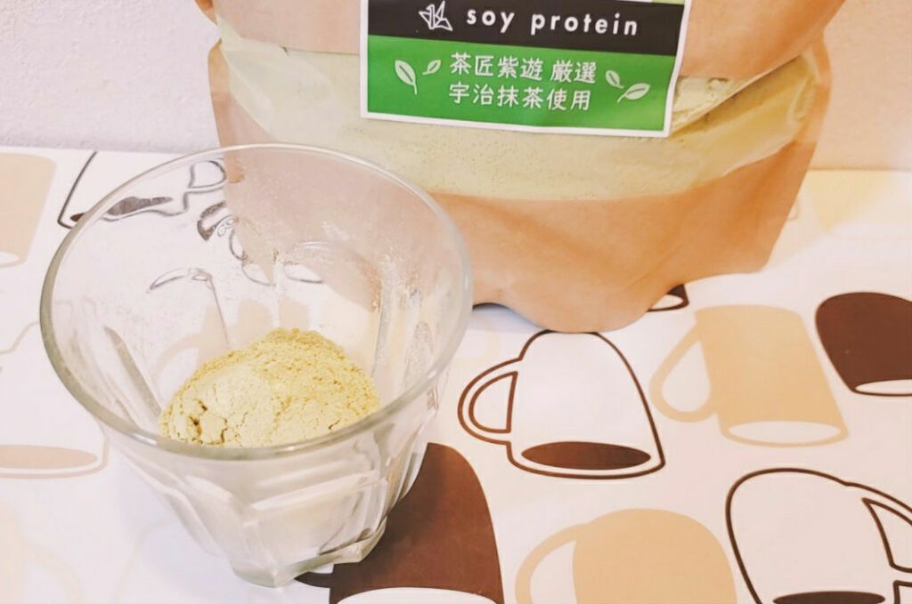 MATCHA PURE（プロテインパウダー）/ピュアパートナー/ソイプロテインを使ったクチコミ（3枚目）