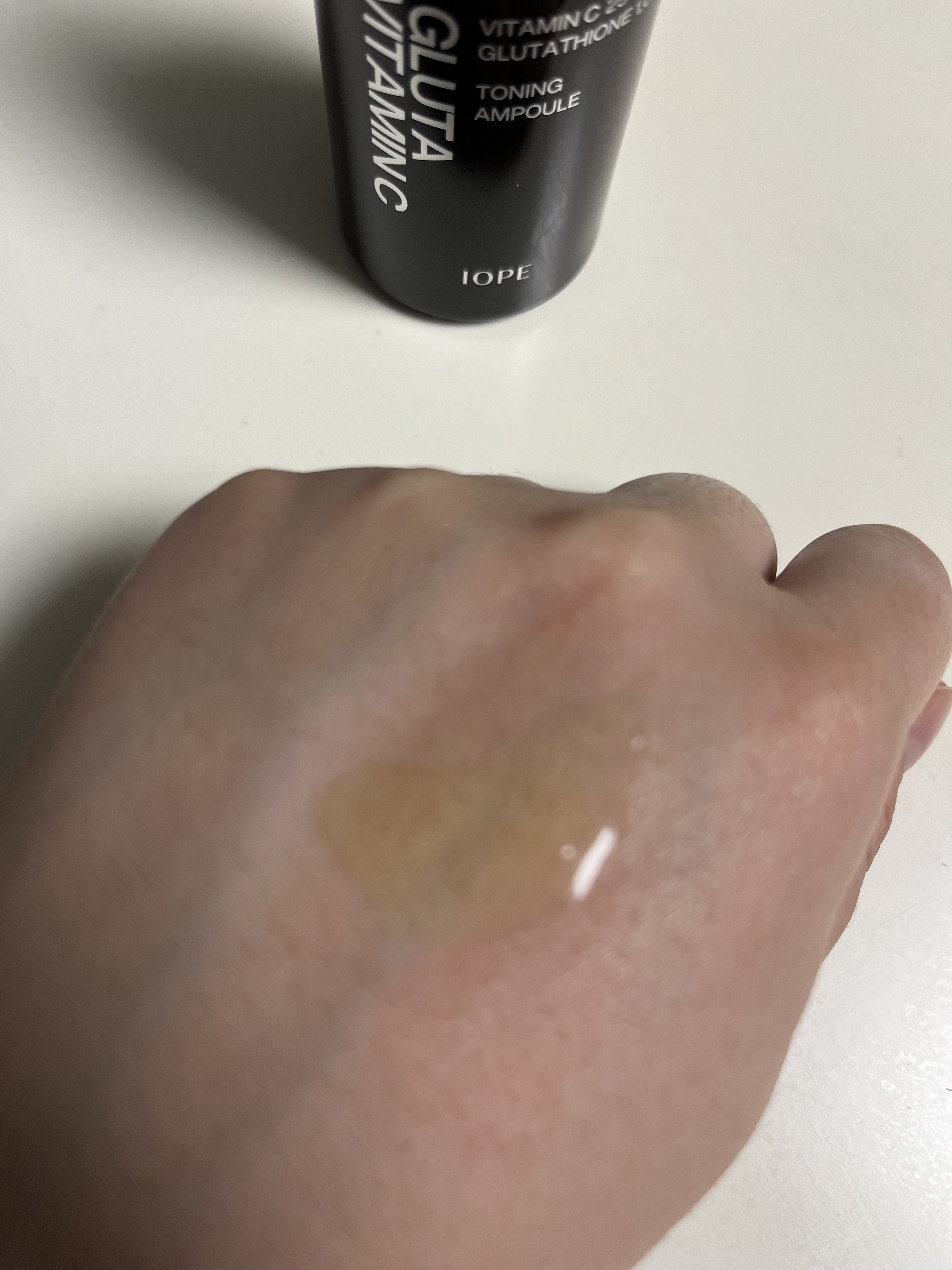 グルタ ビタミンC トーニング アンプル/IOPE/美容液を使ったクチコミ（2枚目）