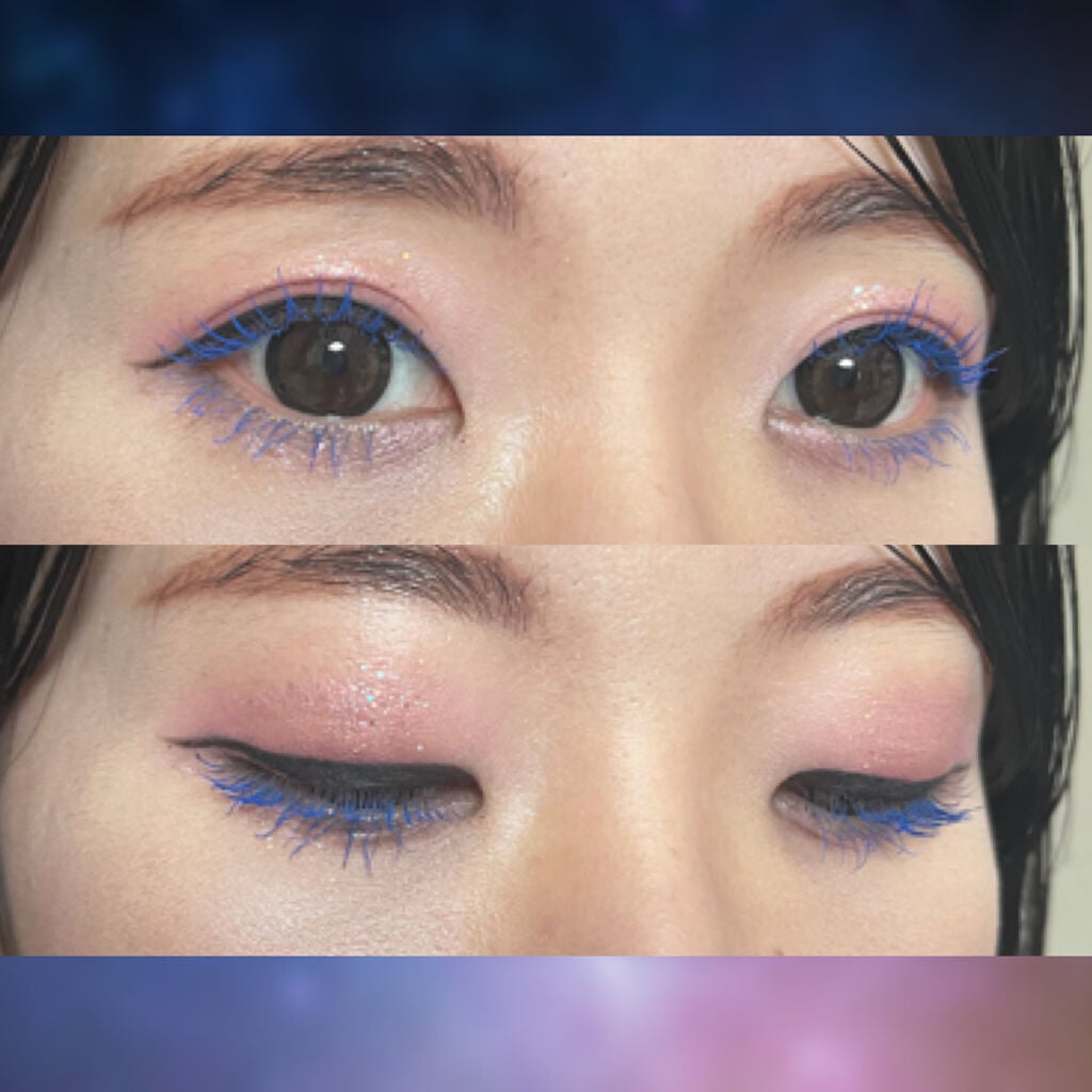 カラーリングマスカラ/uneven/マスカラを使ったクチコミ(3枚目)