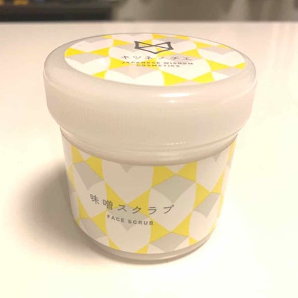 味噌スクラブ/キツネノチエ/スクラブ・ゴマージュを使ったクチコミ(1枚目)